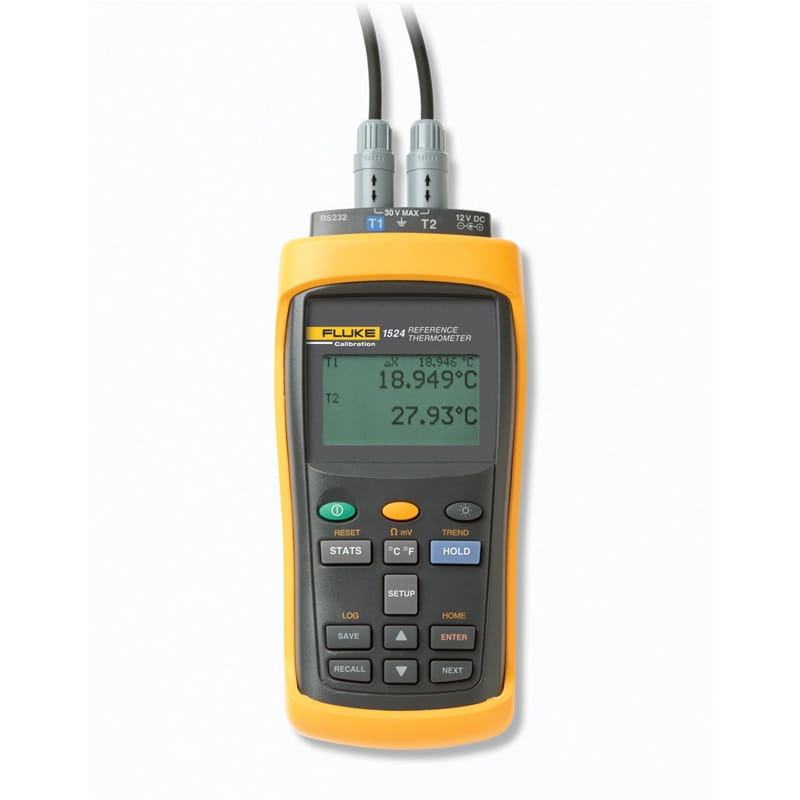 Fluke Calibration 1524 Handheld Thermometer Readout